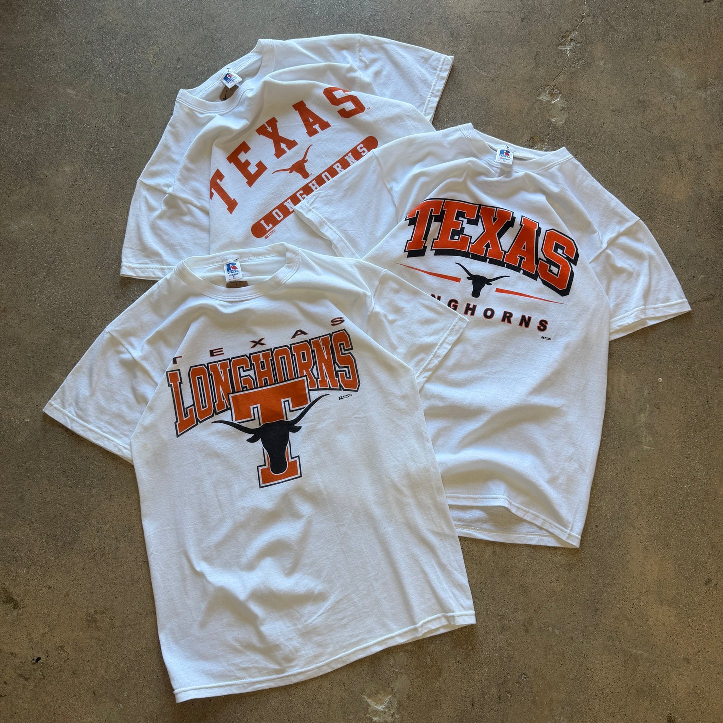 Size Small Vintage Texas Longhorns Shirt Bundles (2-3 Tees)