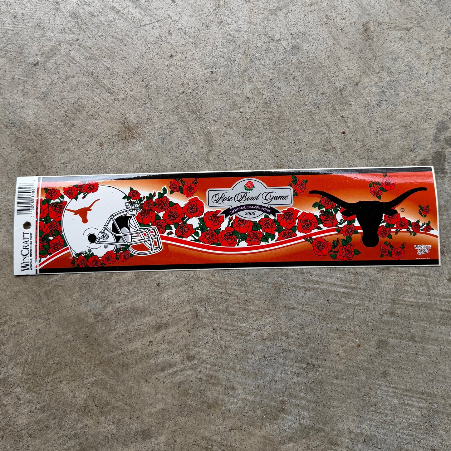 2006 Texas Longhorns Nation Champions Bumper Sticker