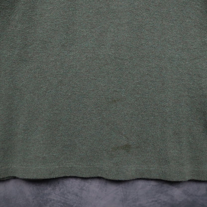 90s Sage Green Polo Ralph Lauren Quarter Zip Sweatshirt 4708