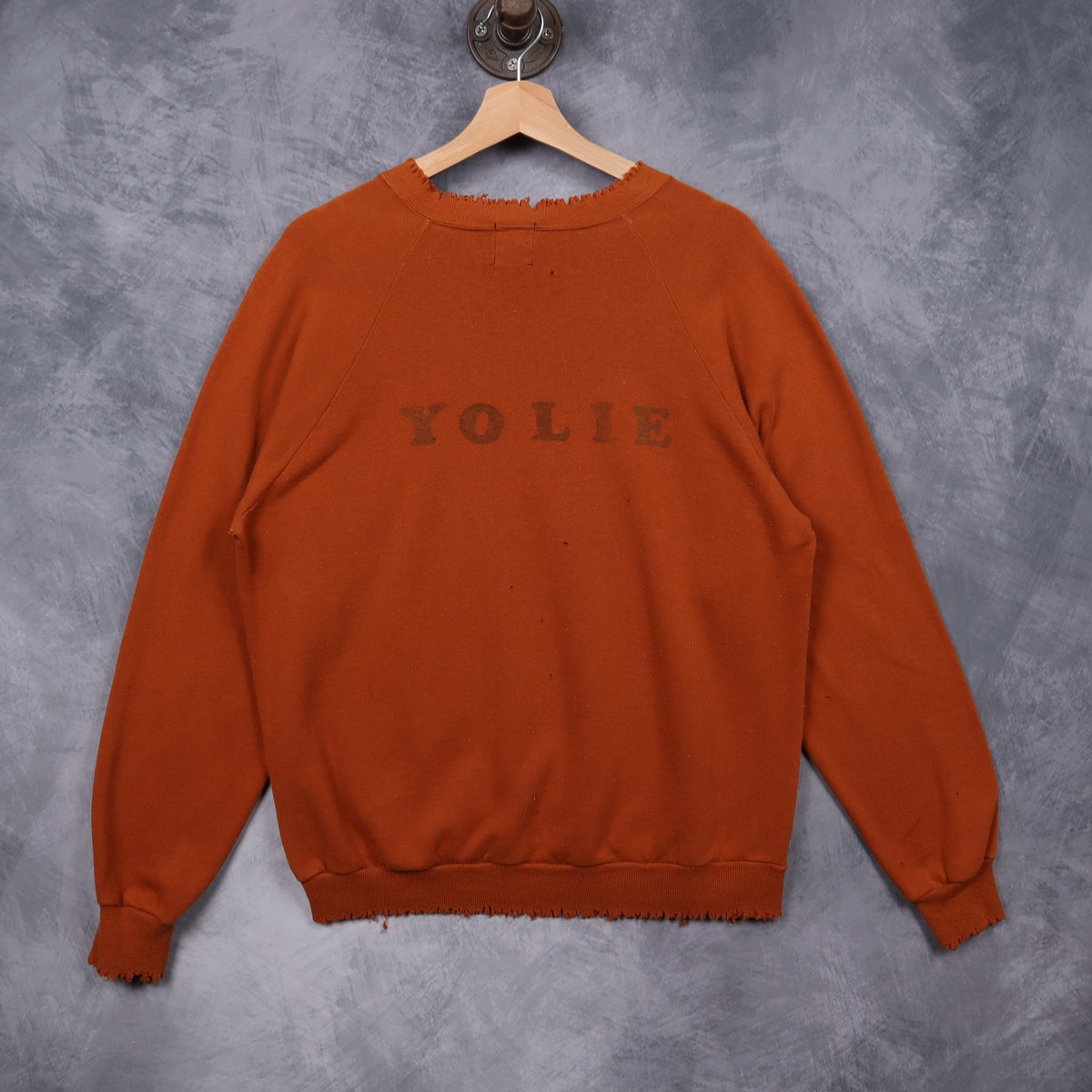 90s Burnt Orange Texas Longhorns Crewneck Sweatshirt 5686