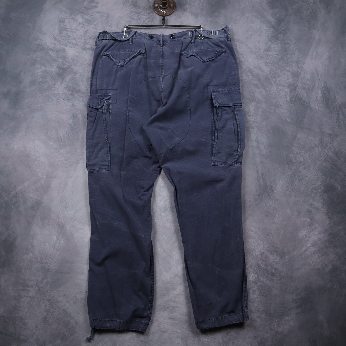 90s Faded Navy Blue Polo Tactical Pants 5062