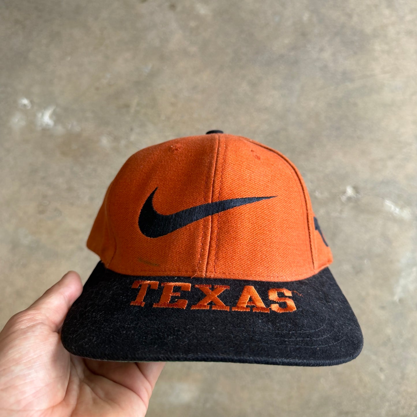90s Orange Nike Texas Longhorns Hat 5784