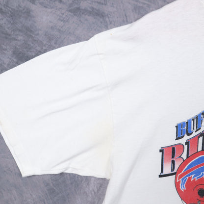 1994 White Super Bowl XXVIII Bills vs Cowboys Shirt 6695