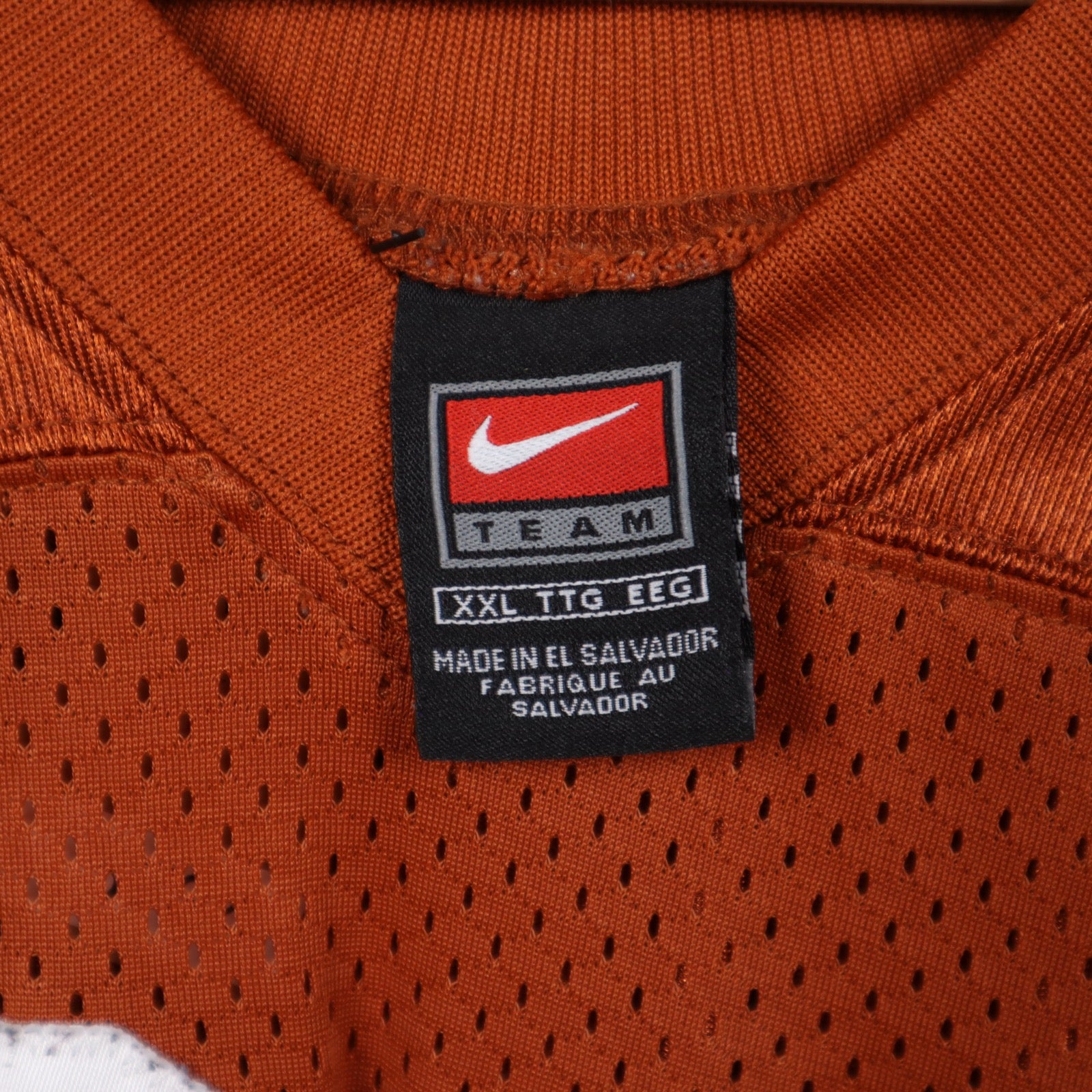00s Burnt Orange Texas Longhorns Campbell #20 Nike Jersey 5734