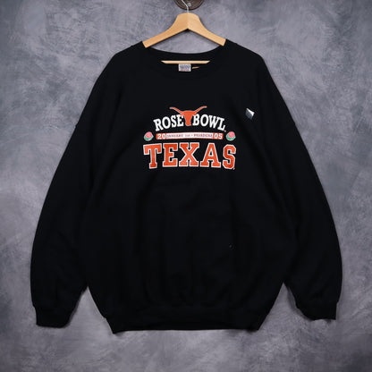 2005 Black Texas Rose Bowl Crewneck Sweatshirt 5728