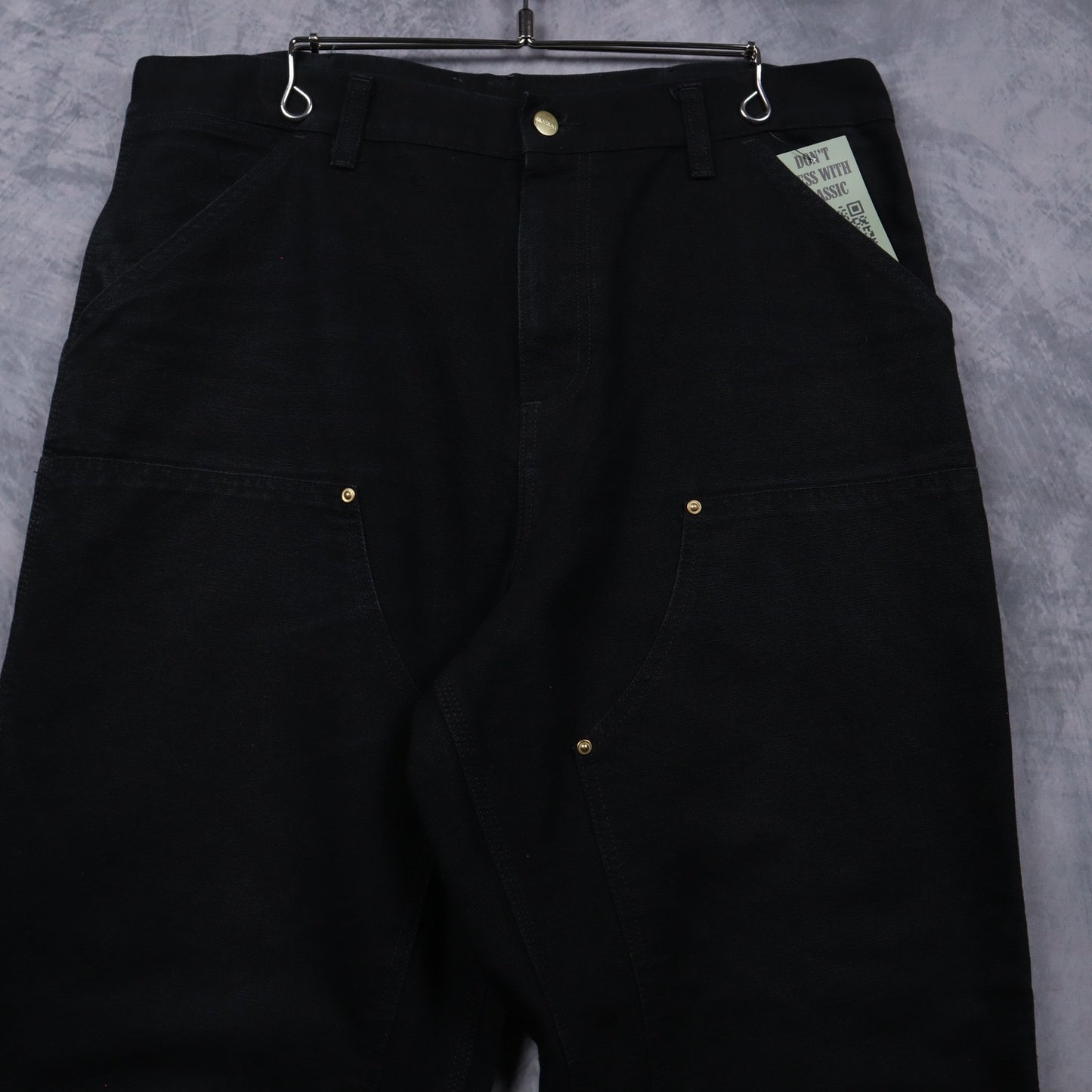 00s Black Carhartt Double Knee Carpenter Work Pants 5083