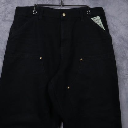 00s Black Carhartt Double Knee Carpenter Work Pants 5083