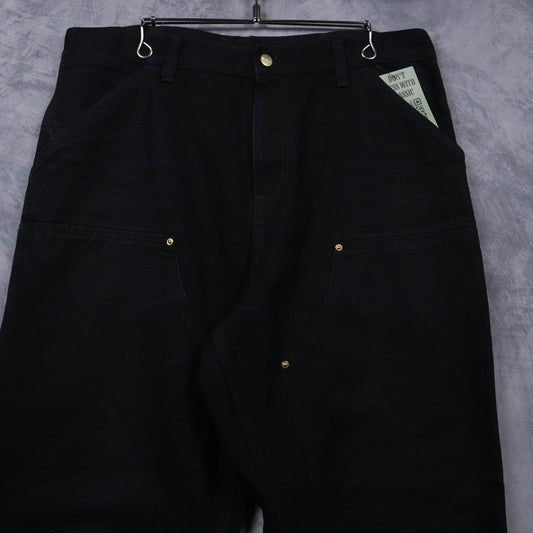 00s Black Carhartt Double Knee Carpenter Work Pants 5083