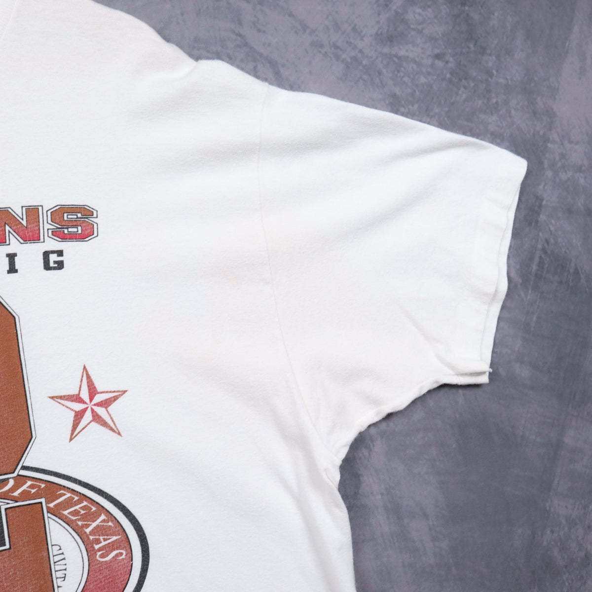90s White Texas Longhorns Champions Of The Big 12 Shirt 5753