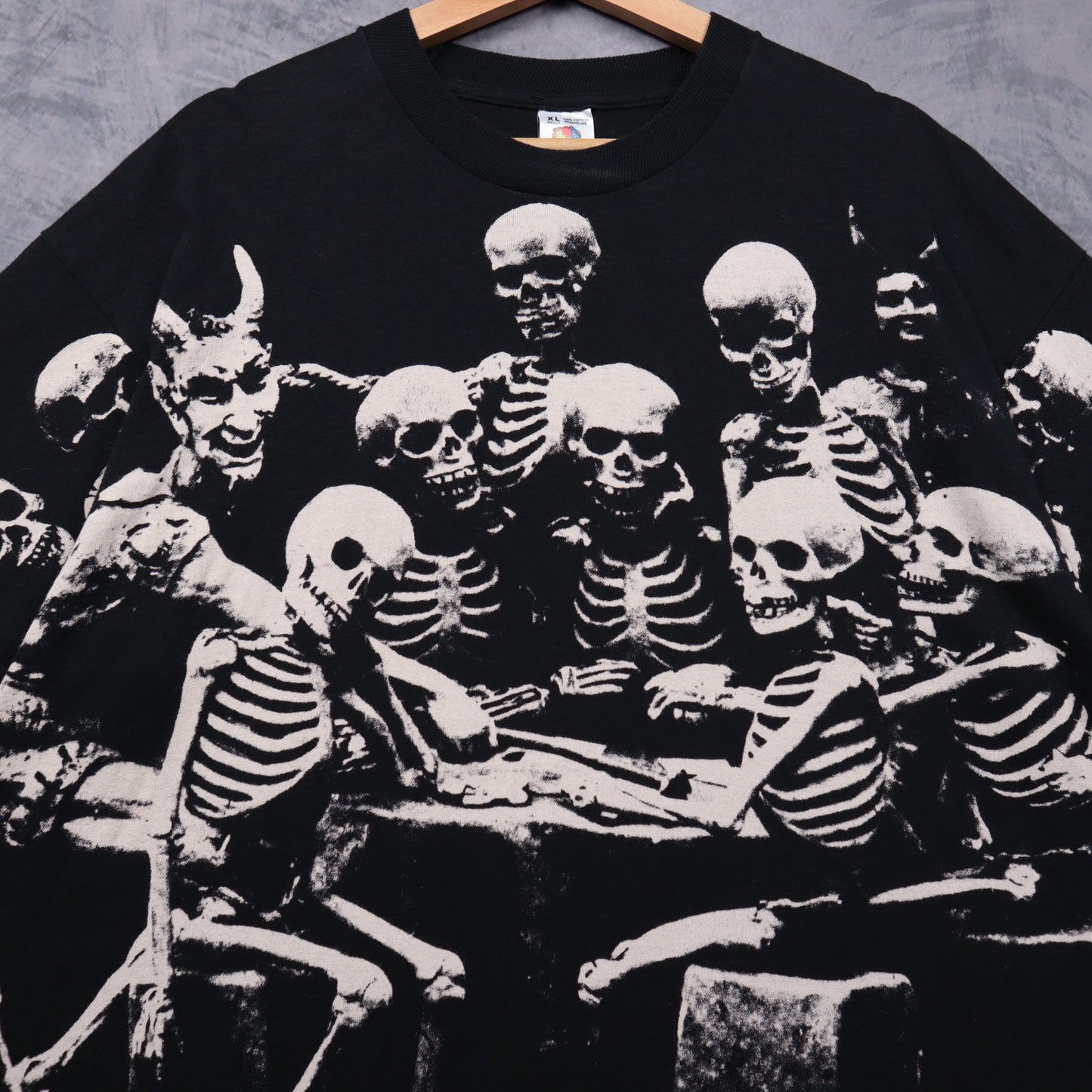1994 Black Rolling Stones Voodoo Lounge World Tour Shirt 5583