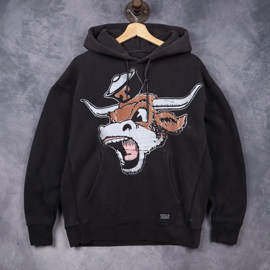 00s Black Levi's Longhorn Graphic Hoodie 5668