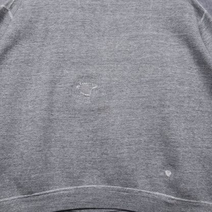 80s Heather Grey Gintaras Russell Athletic V-Stitch Sweatshirt 5576
