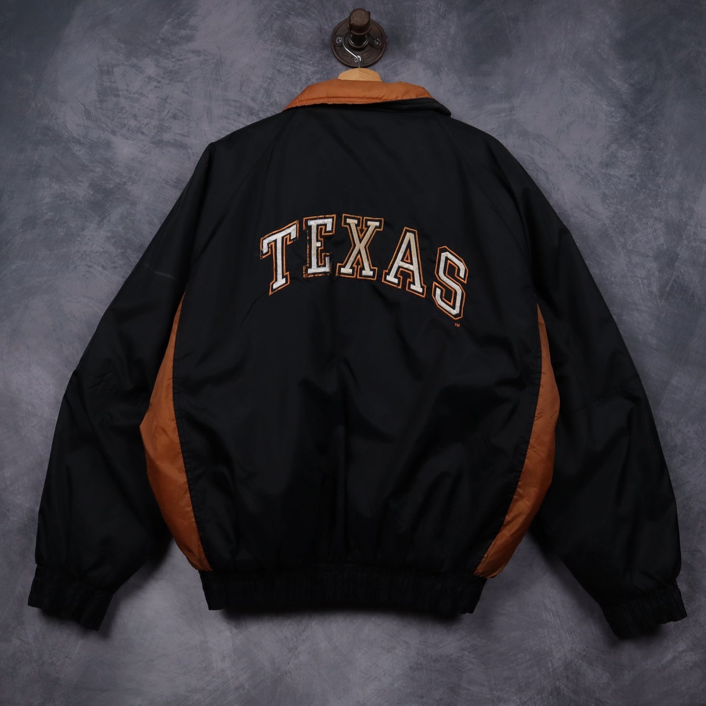 90s Black Texas Longhorns Jacket 5917