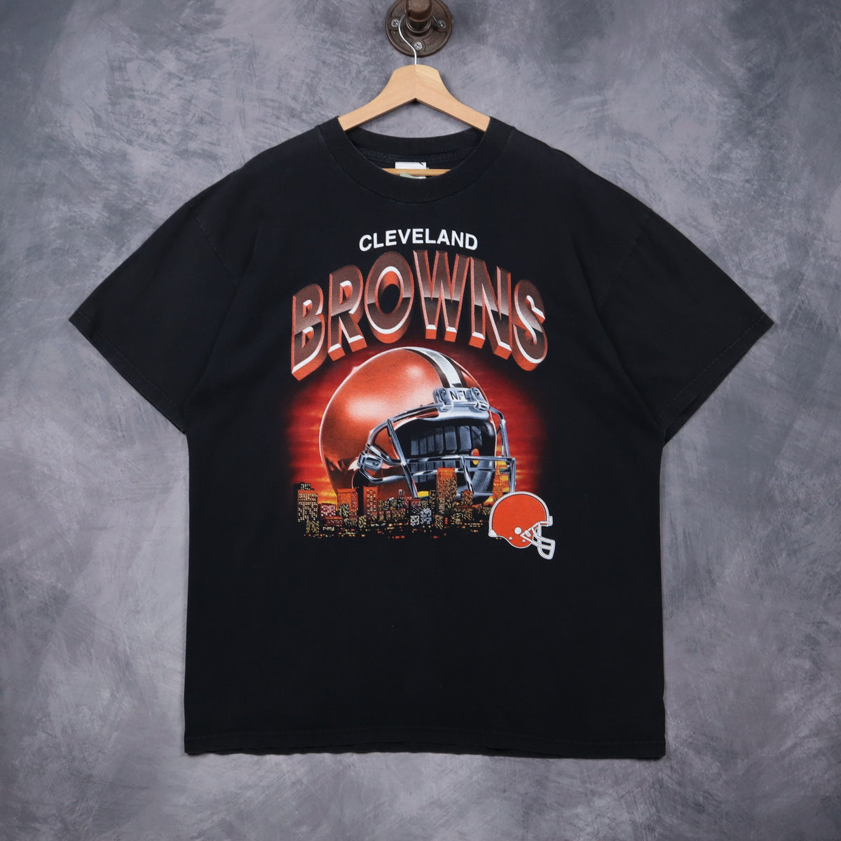 00s Black Cleveland Browns Shirt 6746