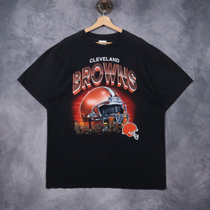 00s Black Cleveland Browns Shirt 6746