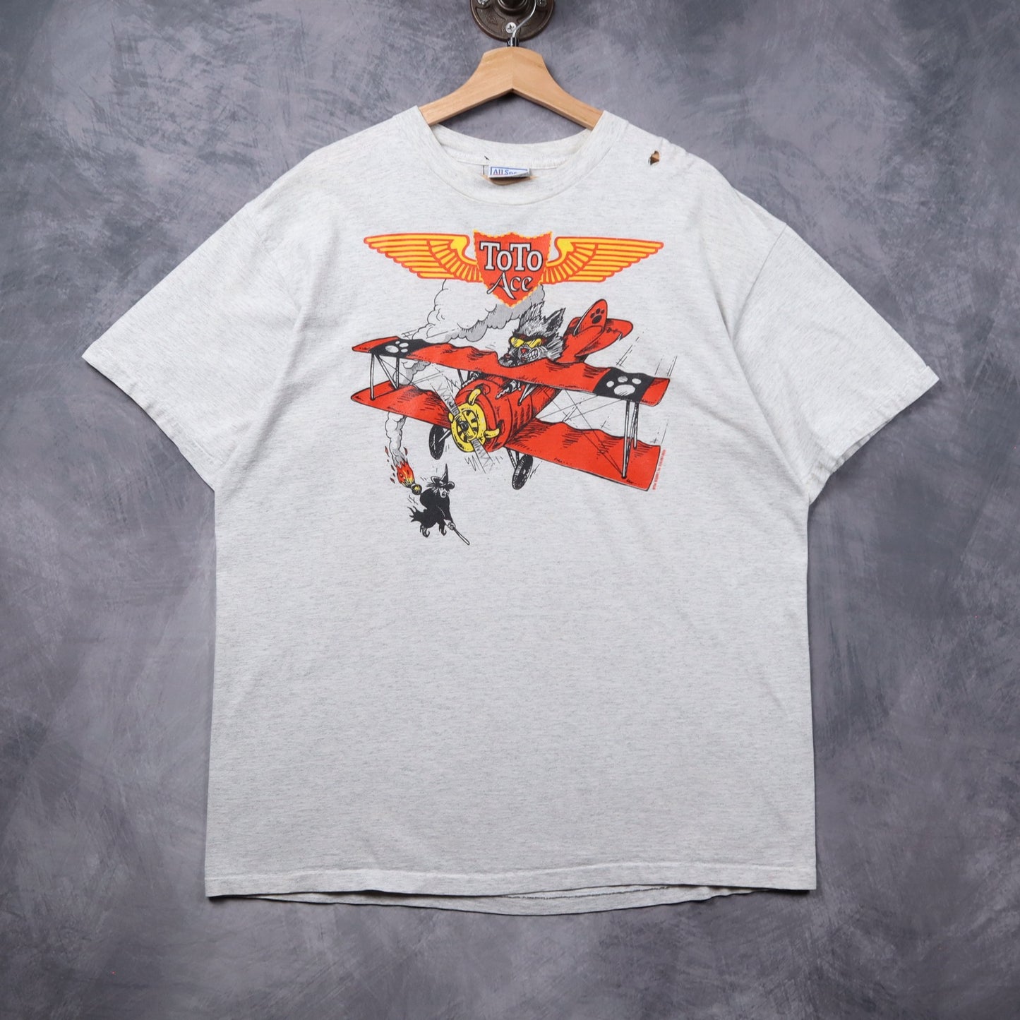 90s Grey ToTo Ace Wizard Of Oz Comedy Shirt 5397