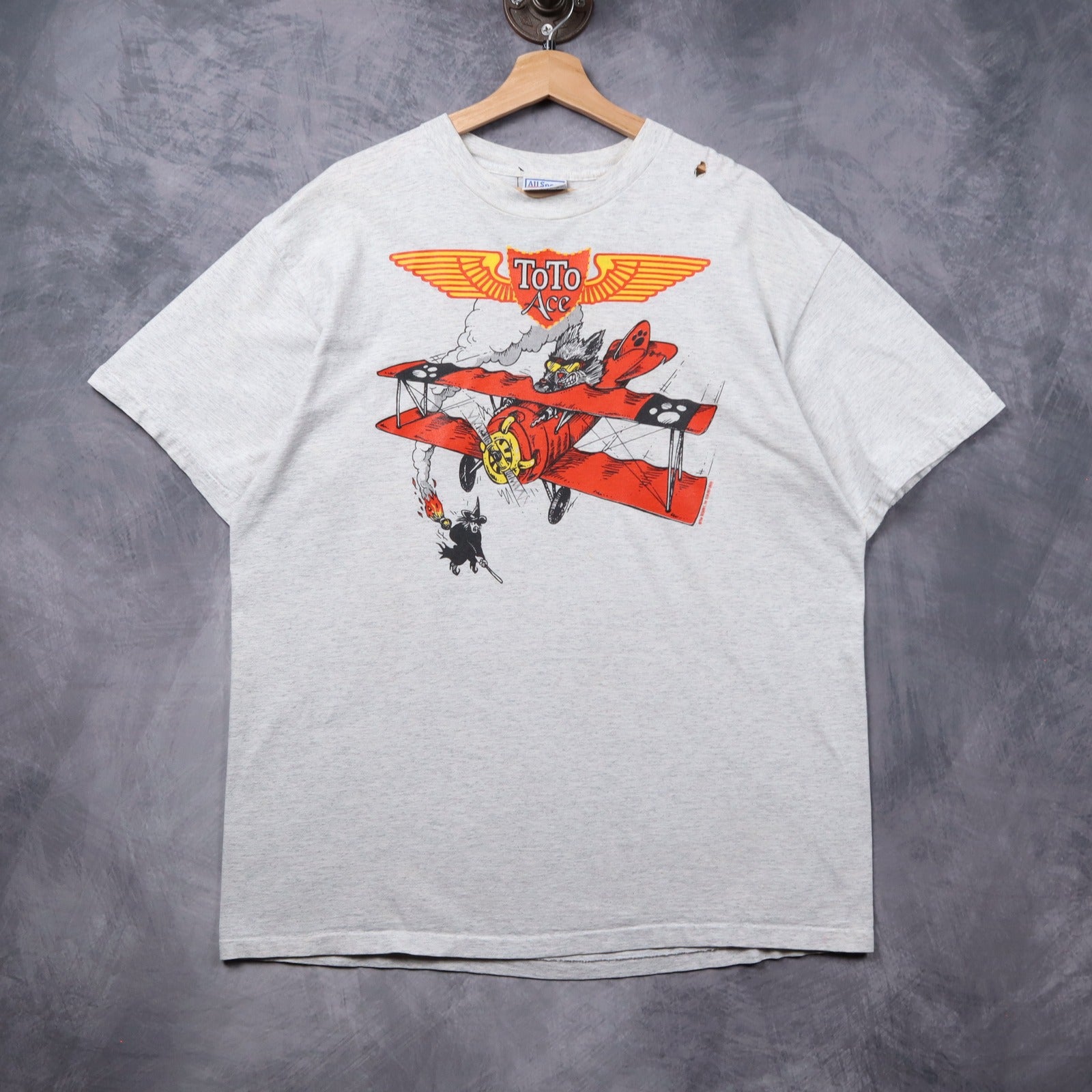 90s Grey ToTo Ace Wizard Of Oz Comedy Shirt 5397