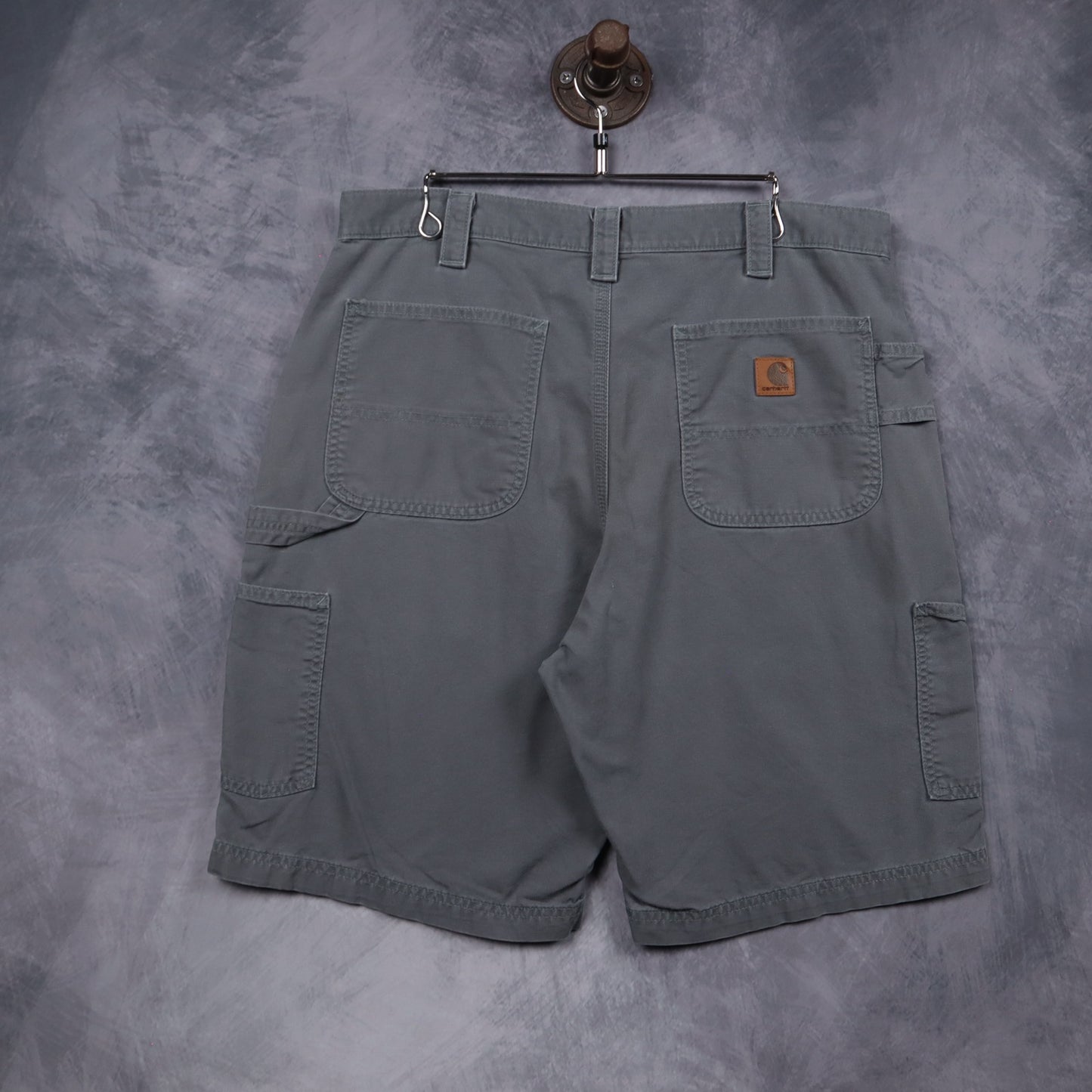 2000s Grey Carhartt Original Fit Carpenter Shorts 5173