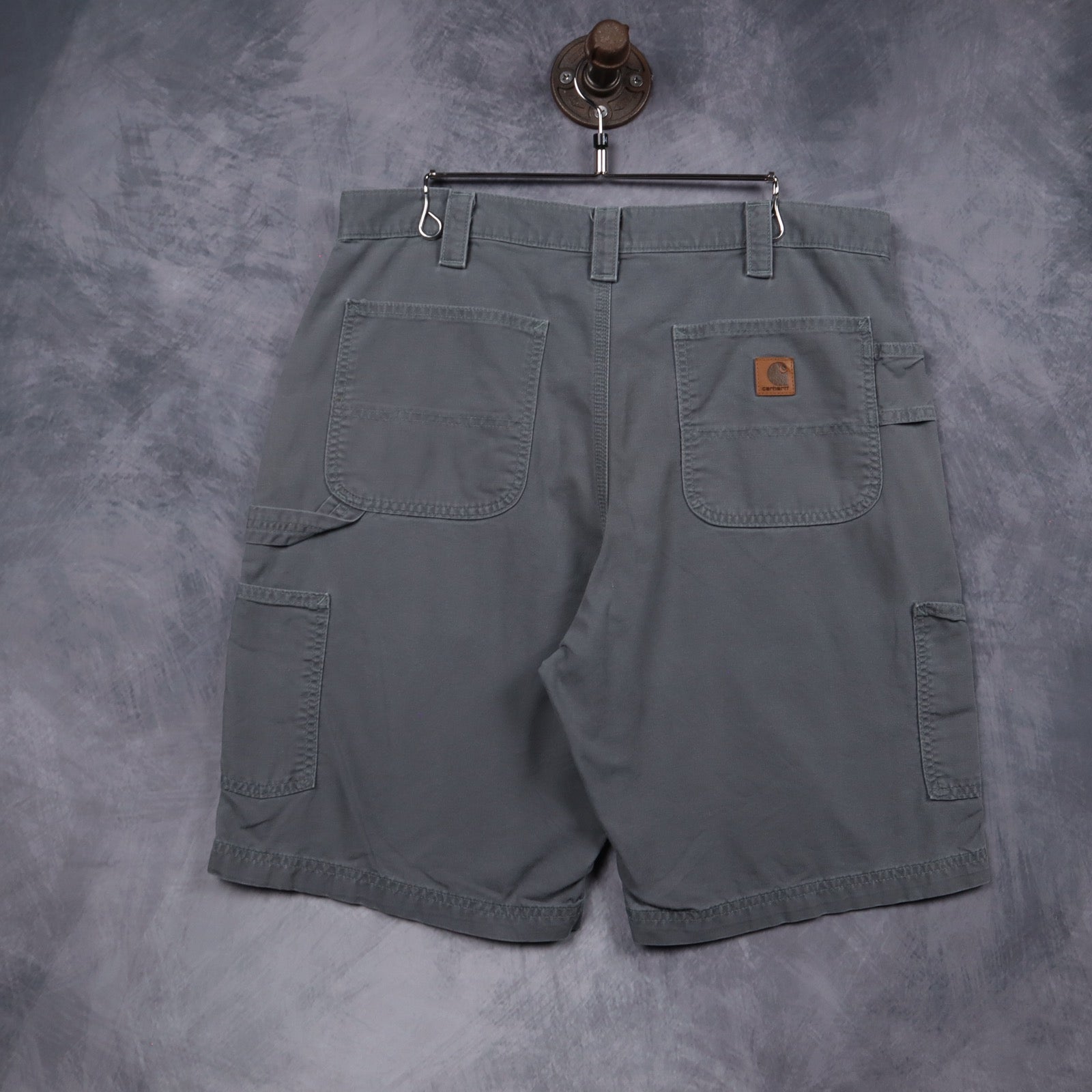 2000s Grey Carhartt Original Fit Carpenter Shorts 5173