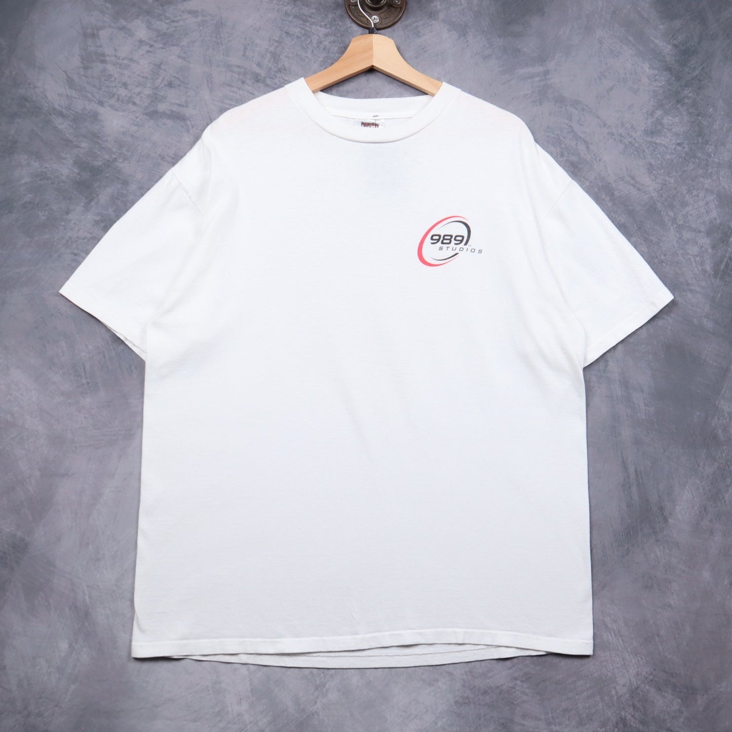 1998 White Twisted Metal III 989 Studios Promo Shirt 5127