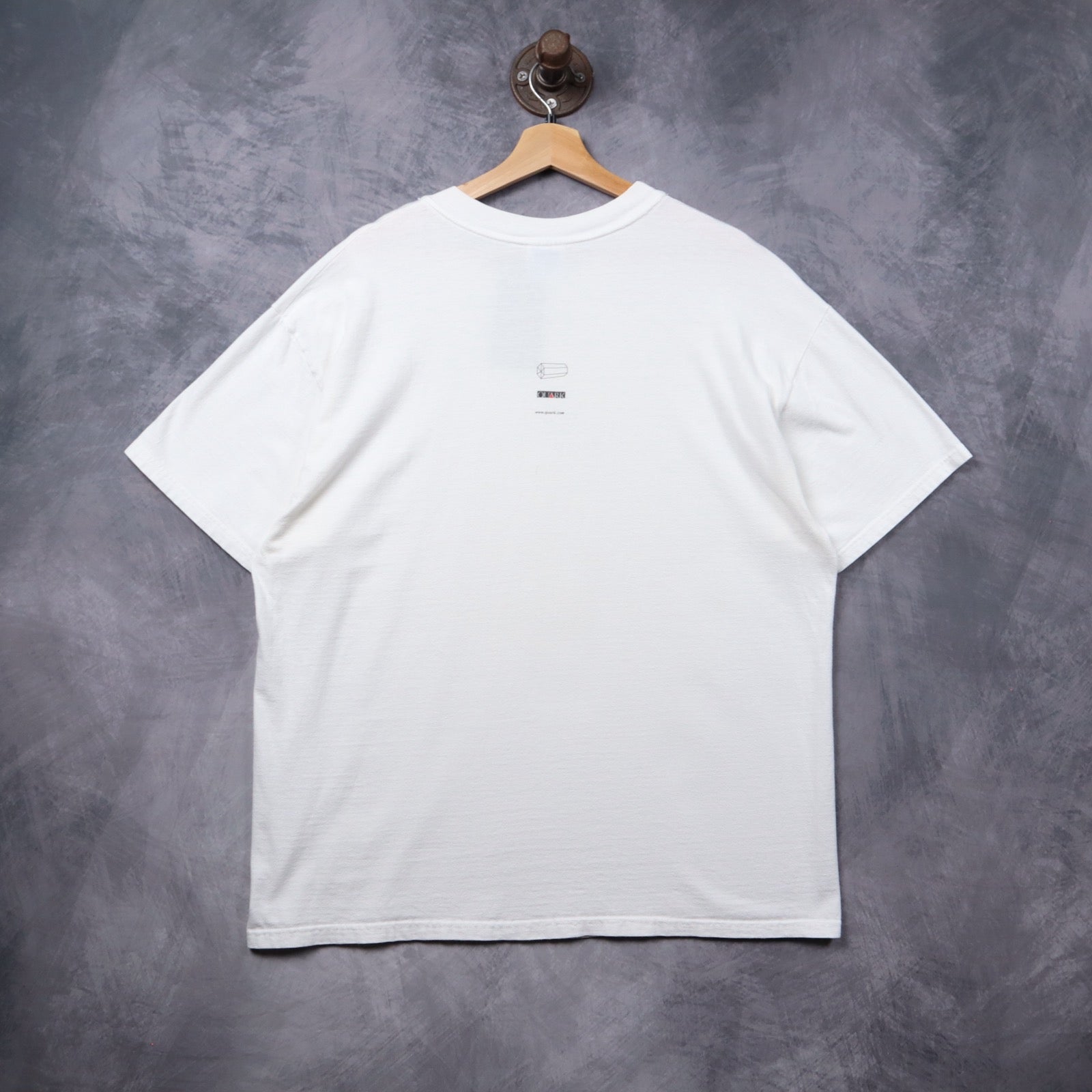Early 2000s White Wrapture "Cut, Bleed, Die" Design Shirt 5389