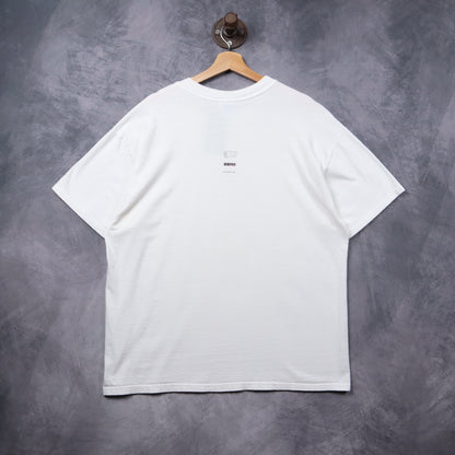 Early 2000s White Wrapture "Cut, Bleed, Die" Design Shirt 5389