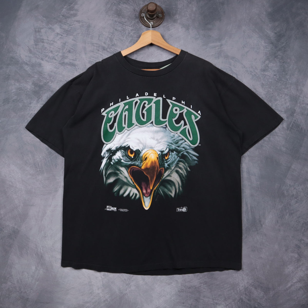 1992 Black Philadelphia Eagles Shirt 6754