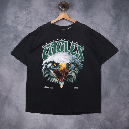 1992 Black Philadelphia Eagles Shirt 6754