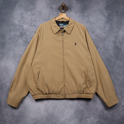 90s Tan Polo Ralph Lauren Harrington Jacket 4869