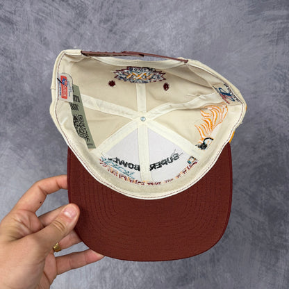 1996 Cream Dallas Cowboys Super Bowl XXX Champions Snapback Hat 6852