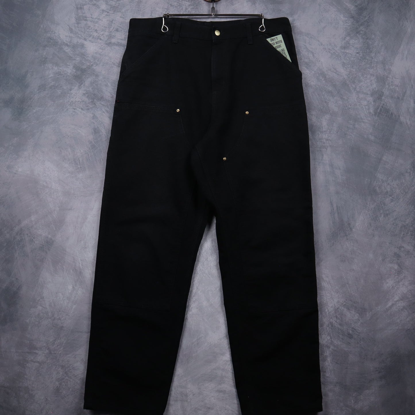 00s Black Carhartt Double Knee Carpenter Work Pants 5083