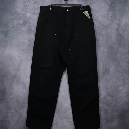 00s Black Carhartt Double Knee Carpenter Work Pants 5083