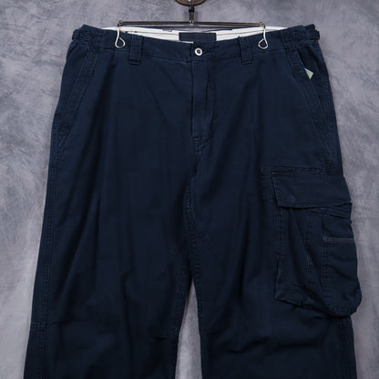 90s Navy Blue Polo Ralph LAuren Utility Cargo Pants 5061
