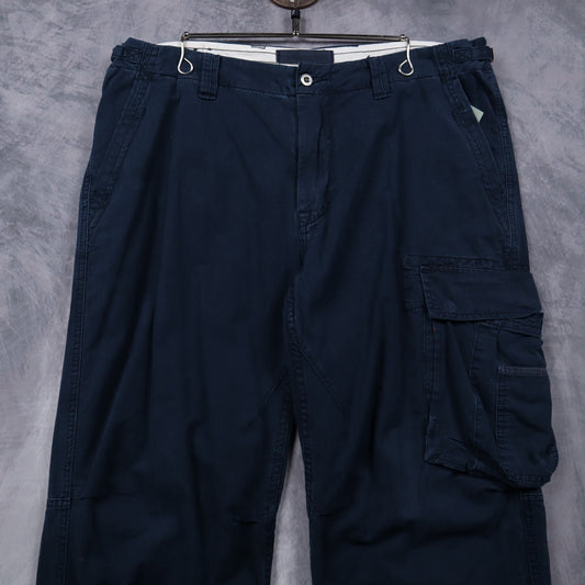 90s Navy Blue Polo Ralph LAuren Utility Cargo Pants 5061