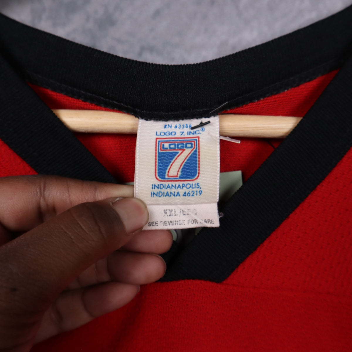 90s Red Tampa Bay Buccaneers Mayberry #61 Jersey 6561