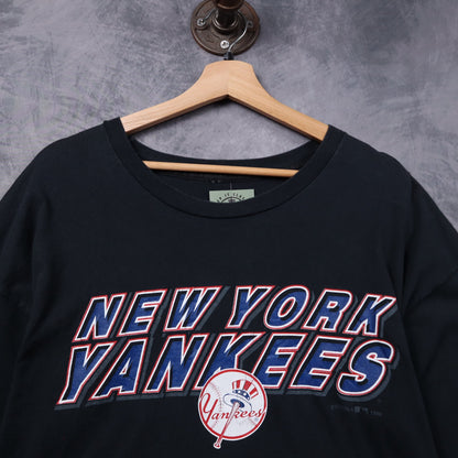 1998 Black New York Yankees Long Sleeve Shirt 5349