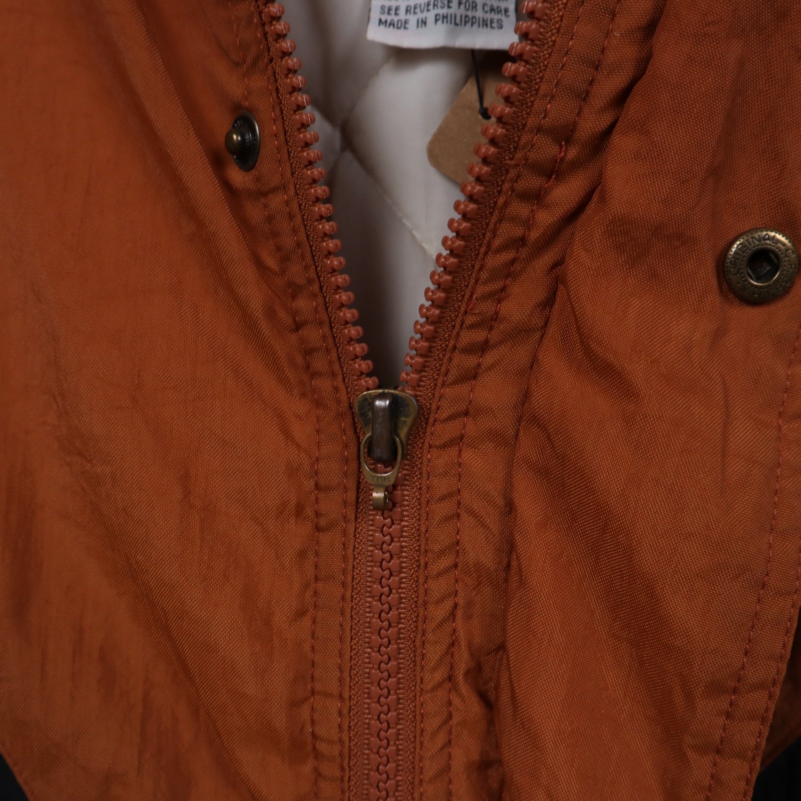 90s Burnt Orange Texas Longhorns Apex One Hooded Jacket 5930