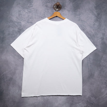 1997 White Anne Geddes Babies In Flower Pots Shirt 5530