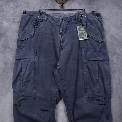 90s Faded Navy Blue Polo Tactical Pants 5062