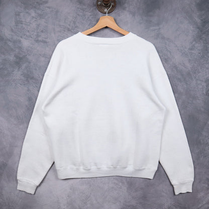 90s White Texas Longhorns Crewneck Sweatshirt 5696