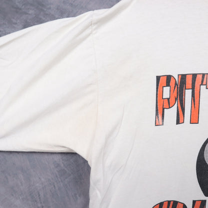 90s White Pittsburgh Sucks Cleveland Browns Shirt 6714