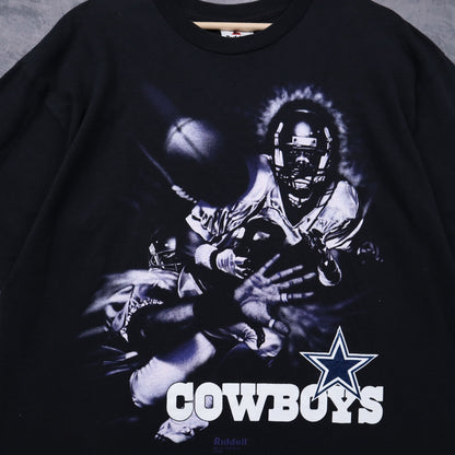 00s Black Dallas Cowboys Riddell Shirt 6736