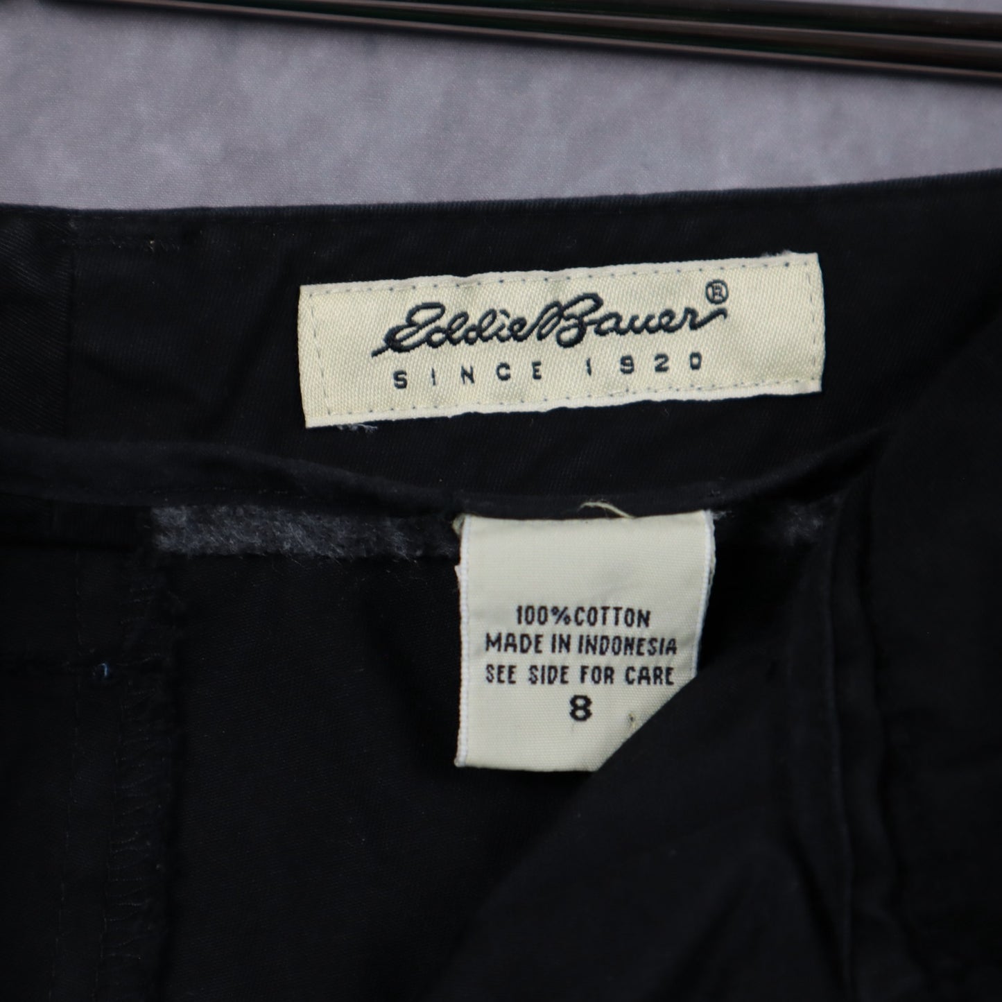 Early 2000s Black Eddie Bauer Chino Shorts 5200