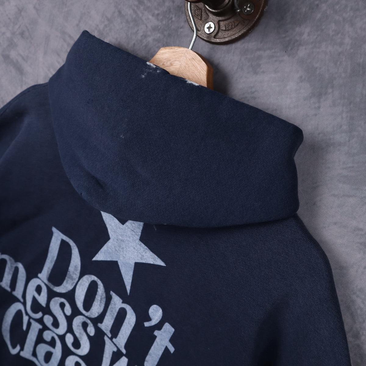 90s Navy Blue University of Texas Longhorns Hoodie 5672