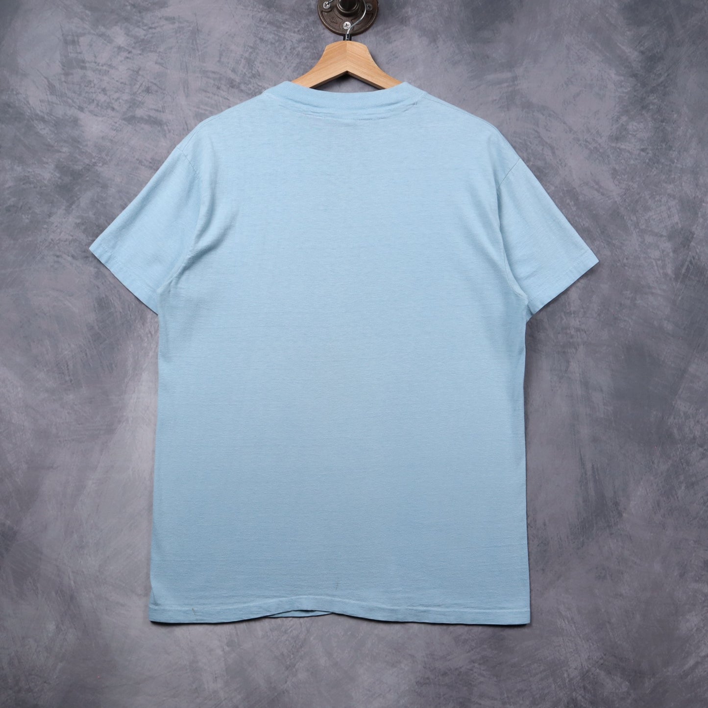 80s Light Blue Jay Boy Adams Atlantic Records Promo Shirt 5450