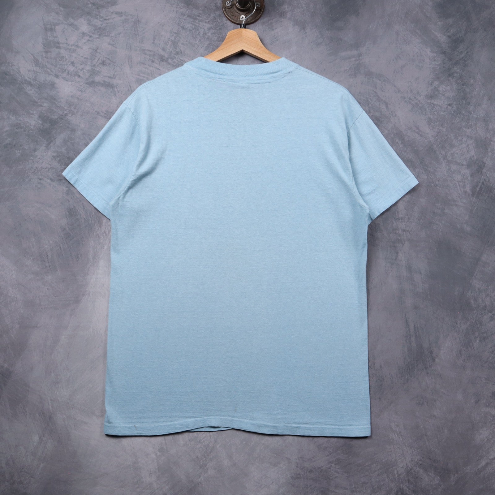 80s Light Blue Jay Boy Adams Atlantic Records Promo Shirt 5450