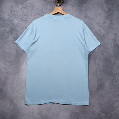 80s Light Blue Jay Boy Adams Atlantic Records Promo Shirt 5450