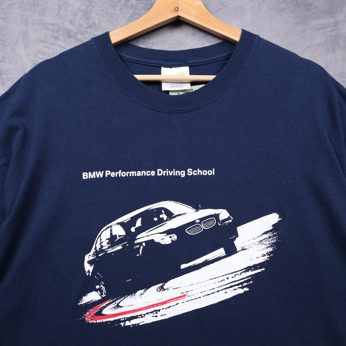 00s Navy Blue BMW Performance Driving School Shirt 7299