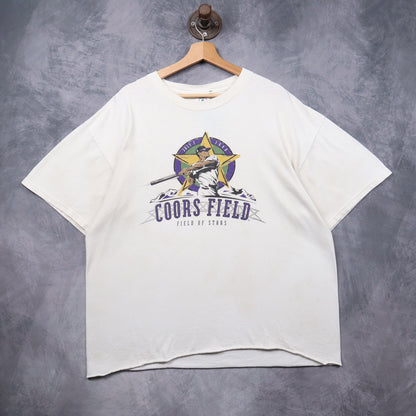 1998 White Coors Field of Stars Shirt 5526