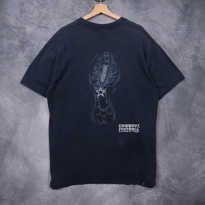 1996 Navy Blue Dallas Cowboys Football Shirt 6653